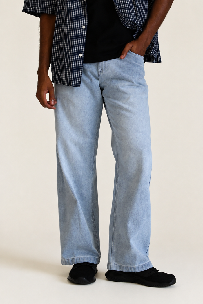 Ultra Baggy Y2K Wide-Leg Denim Jeans G-Style USA