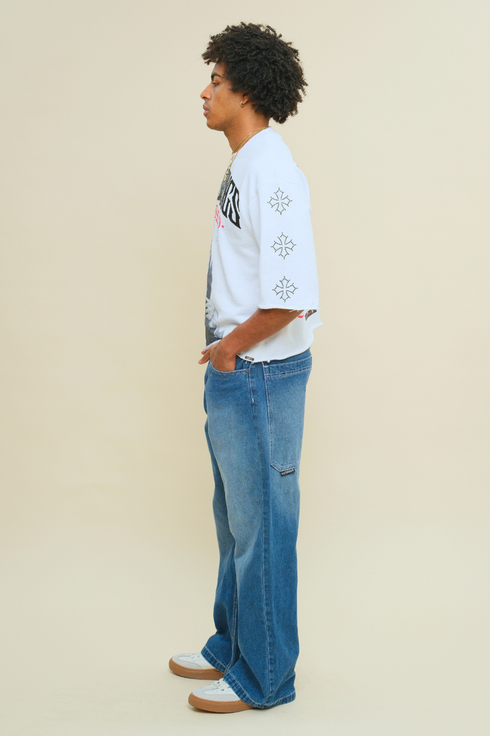 Ultra Baggy Y2K Wide-Leg Denim Jeans G-Style USA