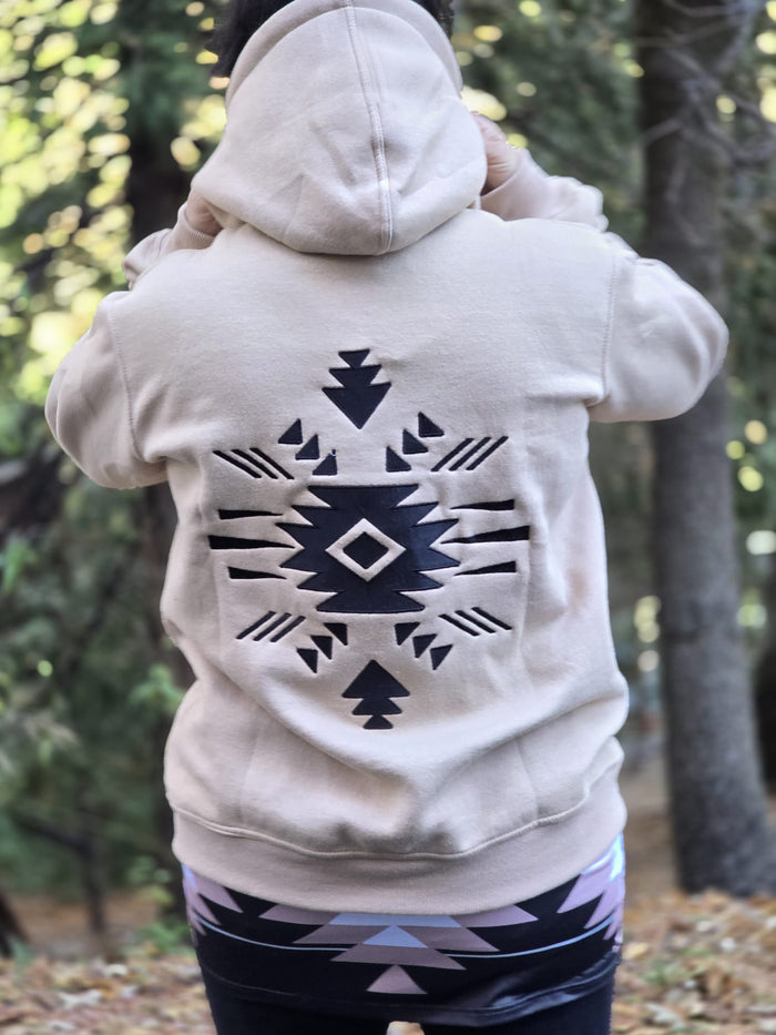 Urban Tan Zip Hoodie