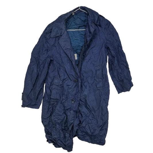US Air Force 1960s Lightweight Raincoat - 36S, Small - US Air Force Surplus - Rain Jackets