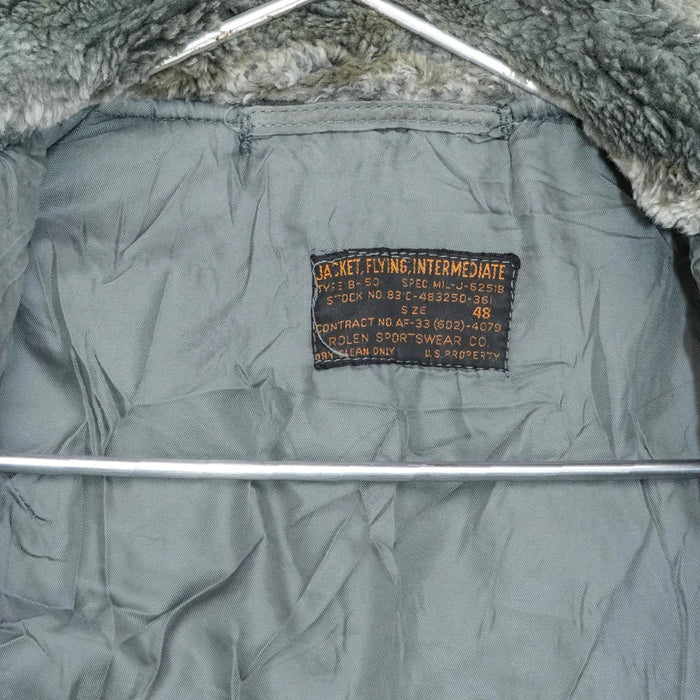US Air Force B-15D Intermediate Flying Jacket - 48, XLarge - US Air Force Surplus - Flight Jackets