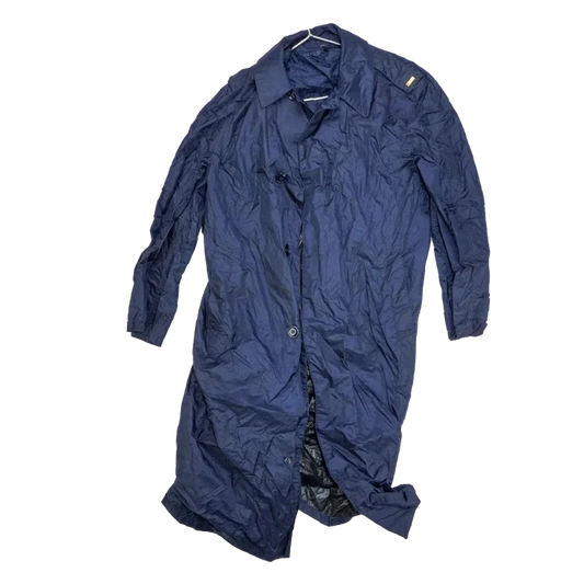 US Air Force Blue Lightweight Raincoat - 40L, Medium - US Air Force Surplus - Rain Jackets