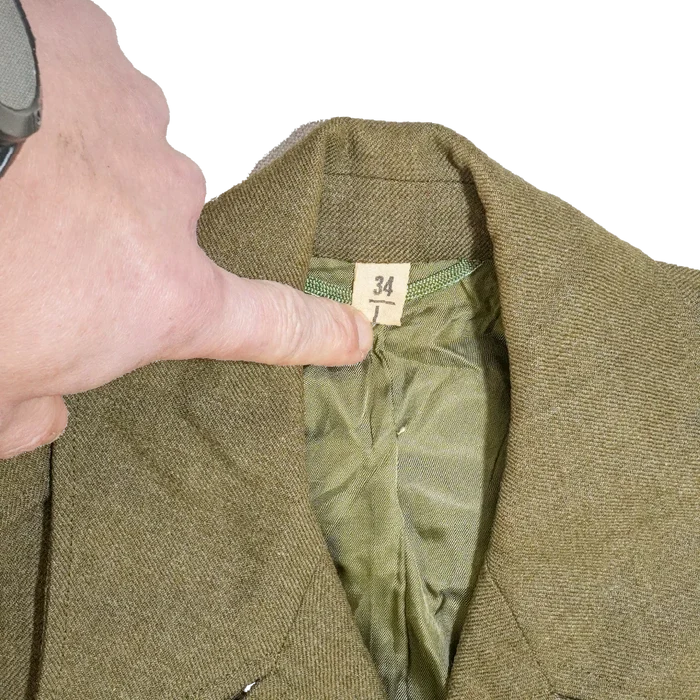 US Army M-1950 Wool Ike Jacket 34L, XSmall - US Army Surplus - Field Jackets