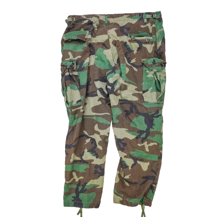 US Made Rotho Woodland Ripstop BDU Trousers - XLarge - Army & Outdoors - Combat Trousers