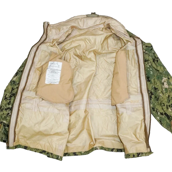 US Navy NWU Type III Gore-Tex Wet Weather Jacket - Large Short - US Navy Surplus - Rain Jackets