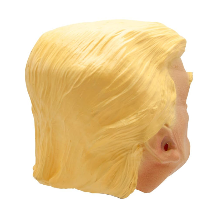 Back of the full head President mask for fancy dress parties