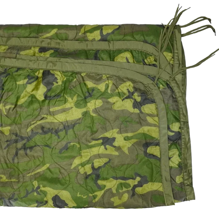 USGI ERDL 1980s Poncho Liner, Item 1 - US Army Surplus - Ponchos