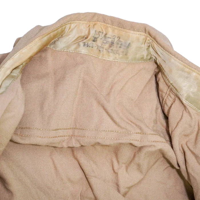 USGI Khaki Tropical Wool Service Shirt - 15.5x32, Medium - US Army Surplus - Service Shirts