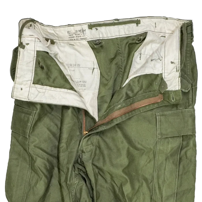 USGI M-1951 Field Shell Trousers - Medium Regular - US Army Surplus - Combat Trousers