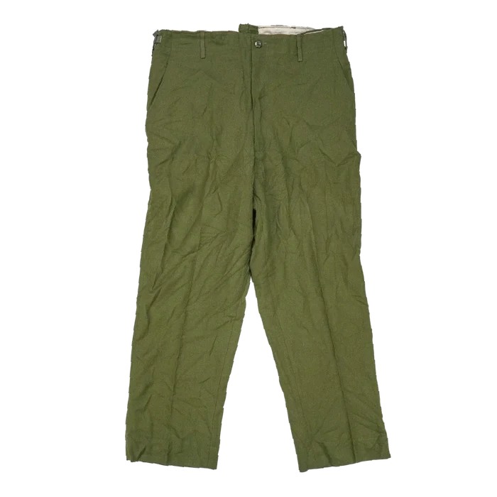 USGI M51 Late Model Wool Trousers - Large Regular - US Army Surplus - Dress Trousers