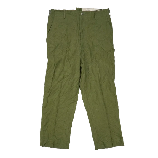 USGI M51 Late Model Wool Trousers - Large Regular - US Army Surplus - Dress Trousers