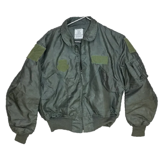 USGI Olive CWU-36/P Flyer's Summer Jacket - XLarge - US Army Surplus - Flight Jackets