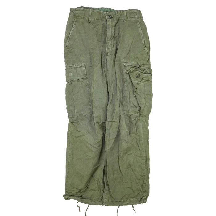 USGI Olive Jungle Fatigue Trousers - Small Short - US Army Surplus - Combat Trousers