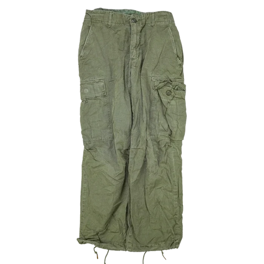 USGI Olive Jungle Fatigue Trousers - Small Short - US Army Surplus - Combat Trousers