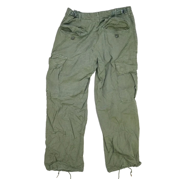 USGI Olive Jungle Fatigue Trousers - Small Short - US Army Surplus - Combat Trousers