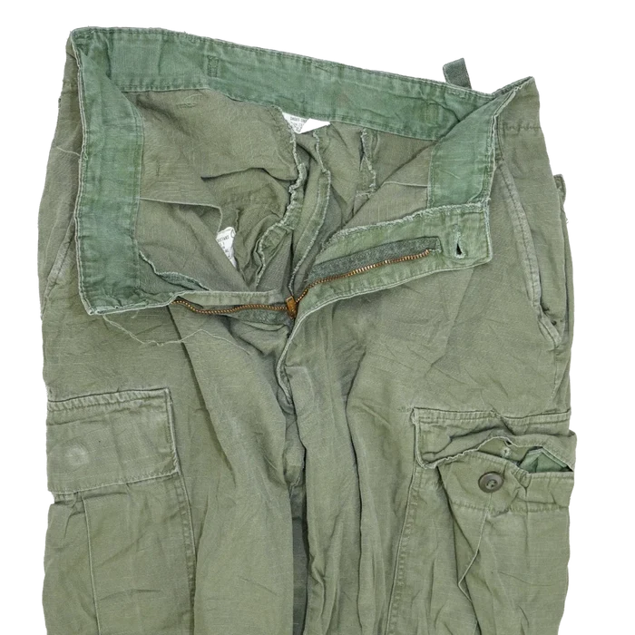 USGI Olive Jungle Fatigue Trousers - Small Short - US Army Surplus - Combat Trousers