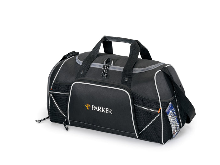 Verve Sport Bag - Black | Custom Branded | Lemon Print