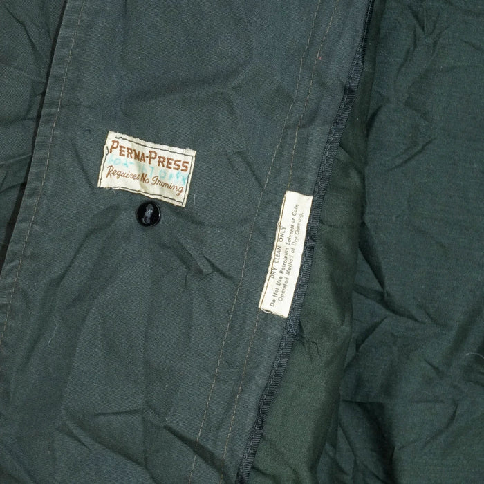 Vintage Dark Green All Weather Coat - Small - Army & Outdoors - Rain Jackets