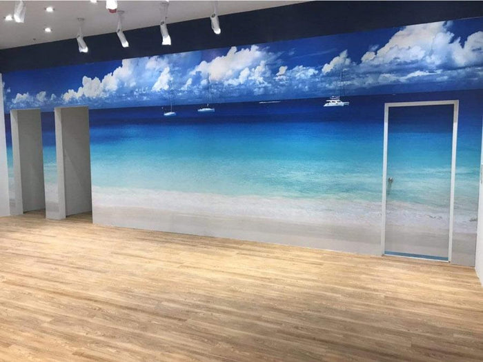 สติ๊กเกอร์ติดผนังห้อง และผนังปูน Wall Sticker พิมพ์ลายคมชัด ติดตั้งง่าย เหมาะสำหรับตกแต่งบ้าน ร้านค้า และออฟฟิศ