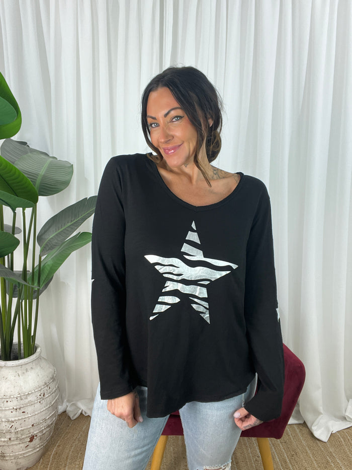 Wave Star Long Sleeve Tee (EOFY SALE)