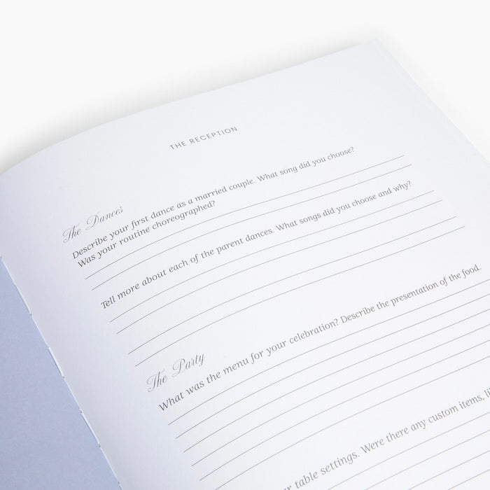 Wedding Memories Book