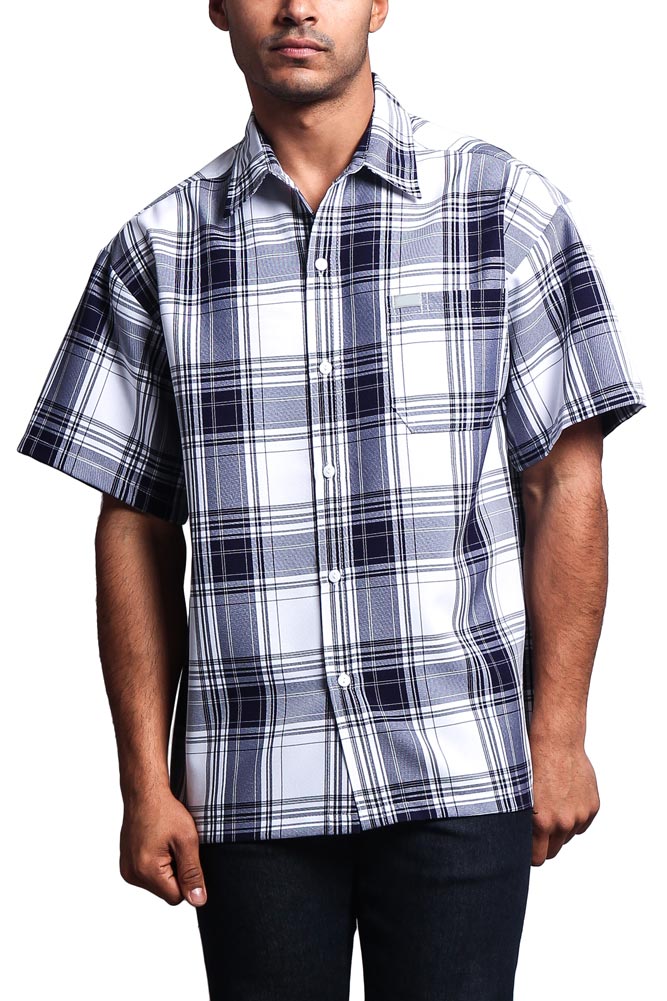 White/Navy / Small