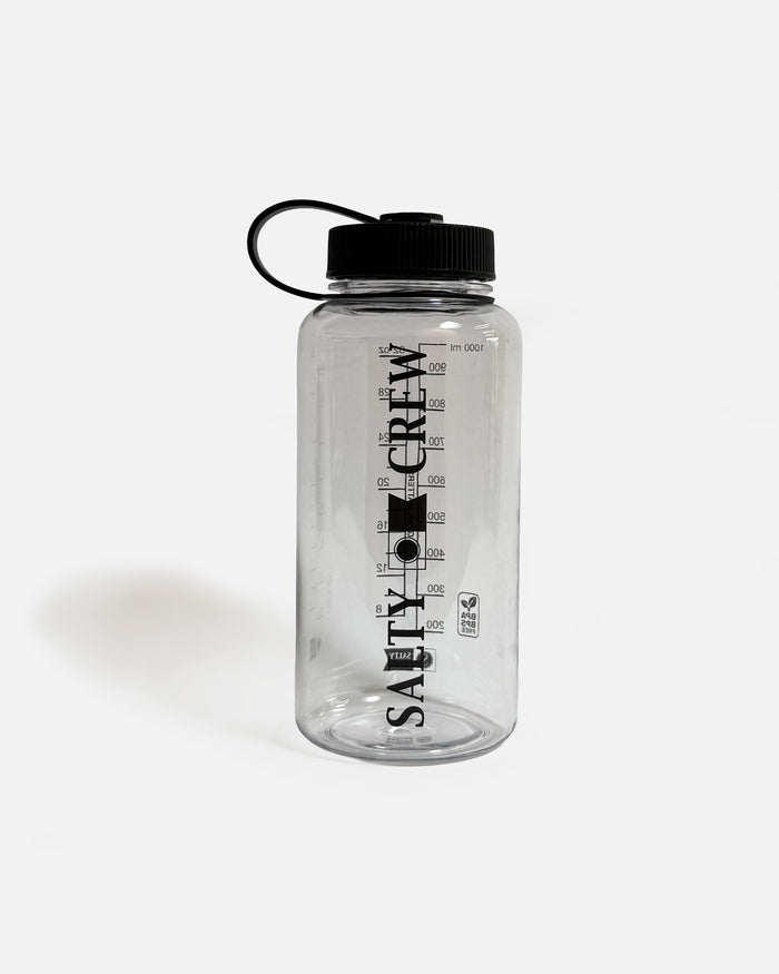 Wide Mouth Hydration Bottle - Clear Black