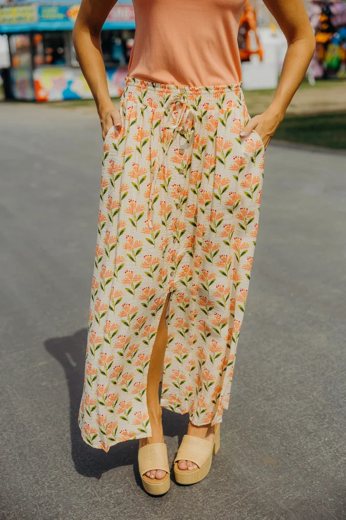 Wild Sprout Maxi Skirt