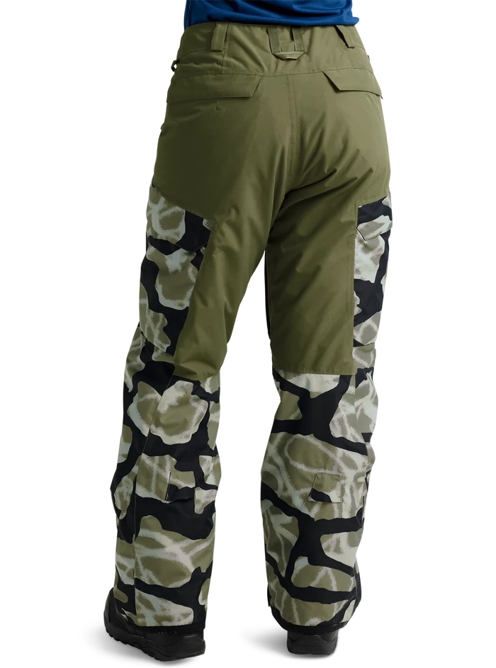 Product image of Women's Burton Reserve 2L Insulated Pants[Variant:Graffiti Camo / Forest Moss]