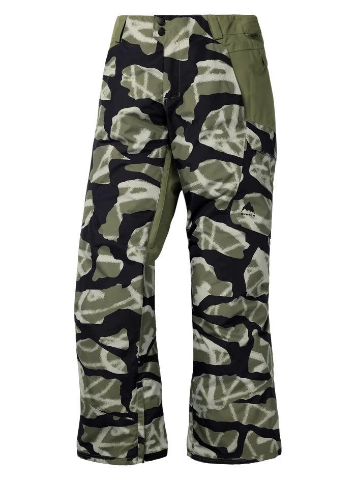 Product image of Women's Burton Reserve 2L Insulated Pants[Variant:Graffiti Camo / Forest Moss]