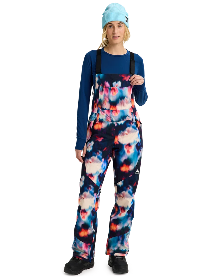 Product image of Women's Burton Reserve 2L Stretch Bib Pants[Variant:Floral Blur]