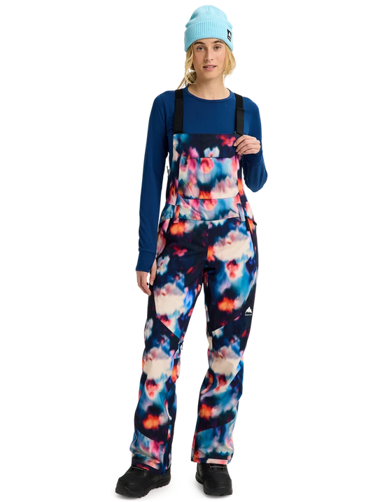 Product image of Women's Burton Reserve 2L Stretch Bib Pants[Variant:Floral Blur]