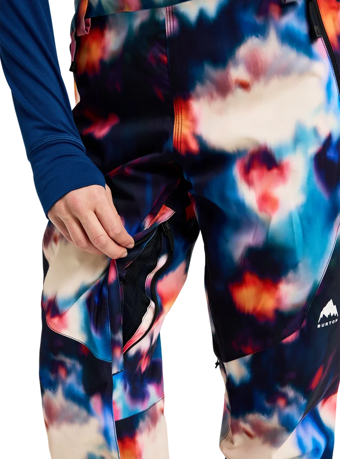Product image of Women's Burton Reserve 2L Stretch Bib Pants[Variant:Floral Blur]