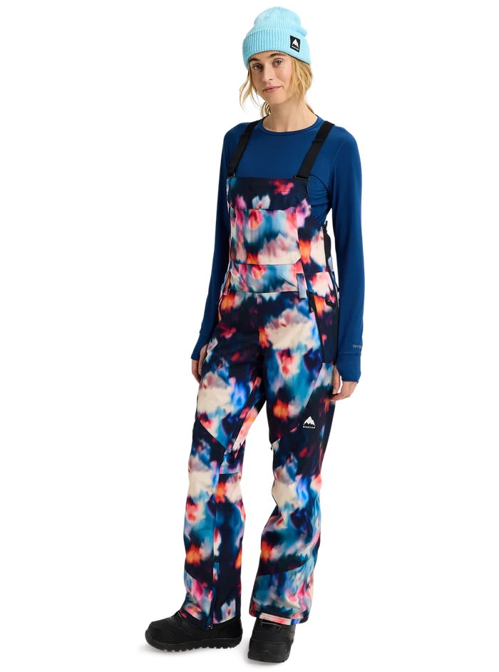 Product image of Women's Burton Reserve 2L Stretch Bib Pants[Variant:Floral Blur]
