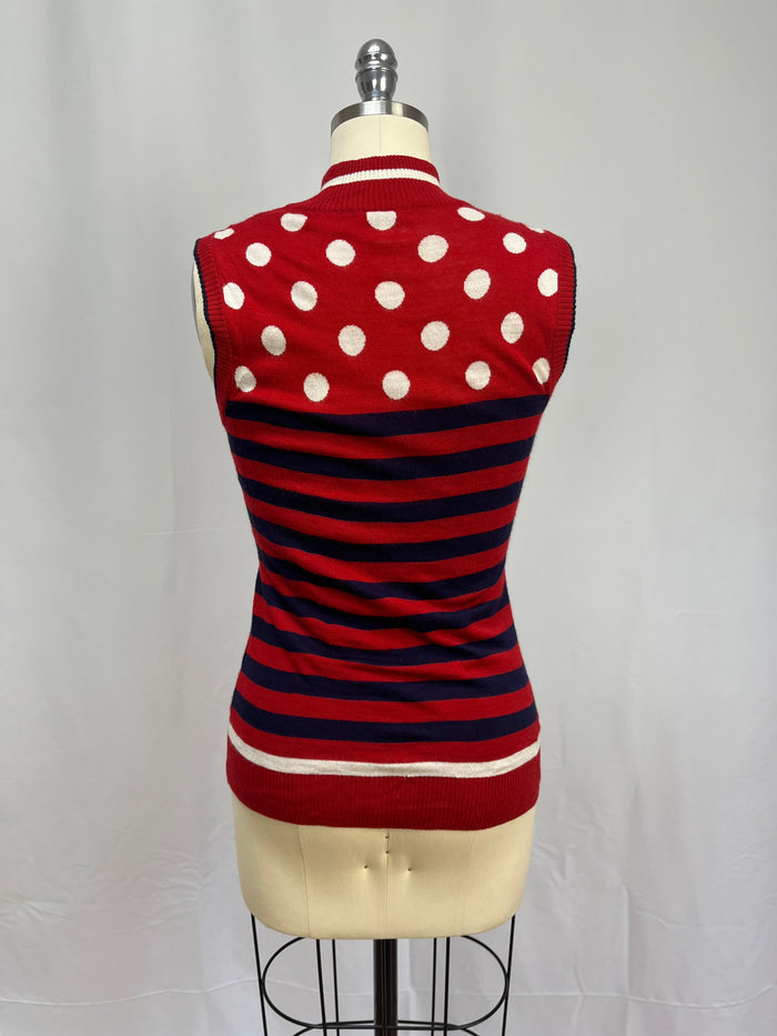 Zishen Sports Patterned Zip Vest
